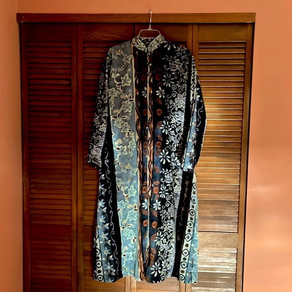 Ruth Norman for Neiman Marcus Maxi Dress Robe Caftan Lounger - Picture 10 of 15